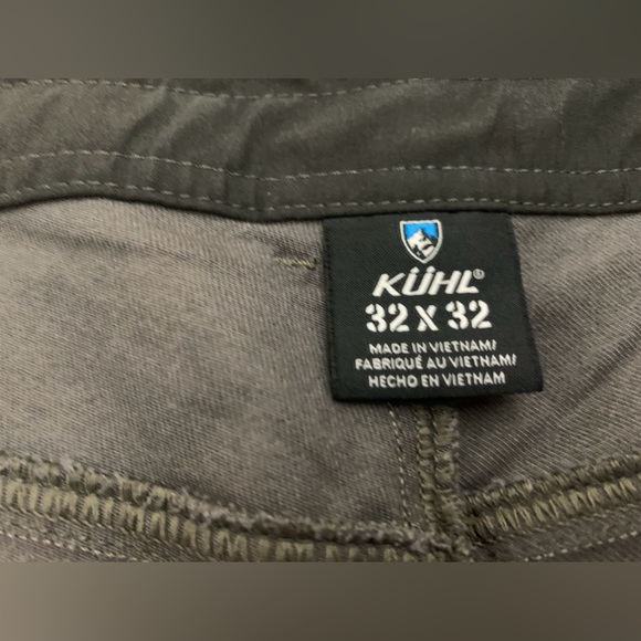 Men’s 32 x 32 Kuhl Revolt Packable Lightweight Hiking Technical Pants - Picture 9 of 14